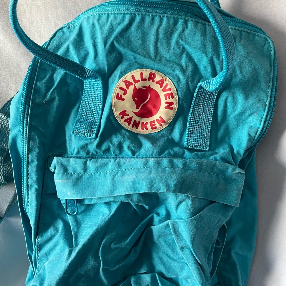 Fjallraven Kanken Backpack in Turquoise